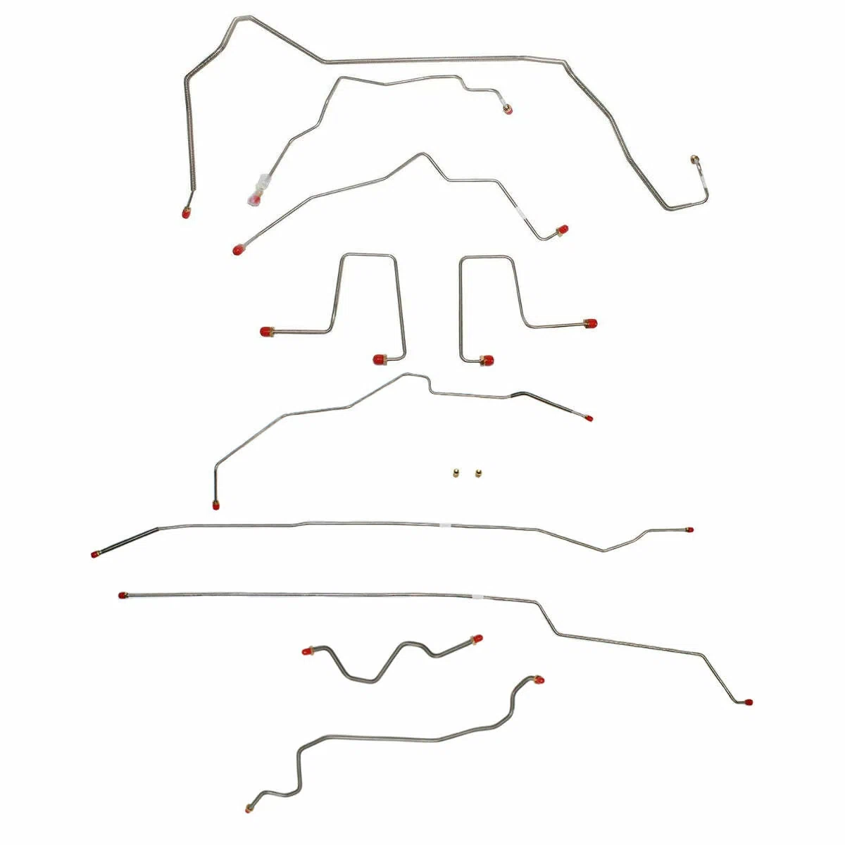 1998-01 Dodge Ram 2500 Brake Line Kit 4WD Rear ABS Ext Short Bed - CBK0172SS